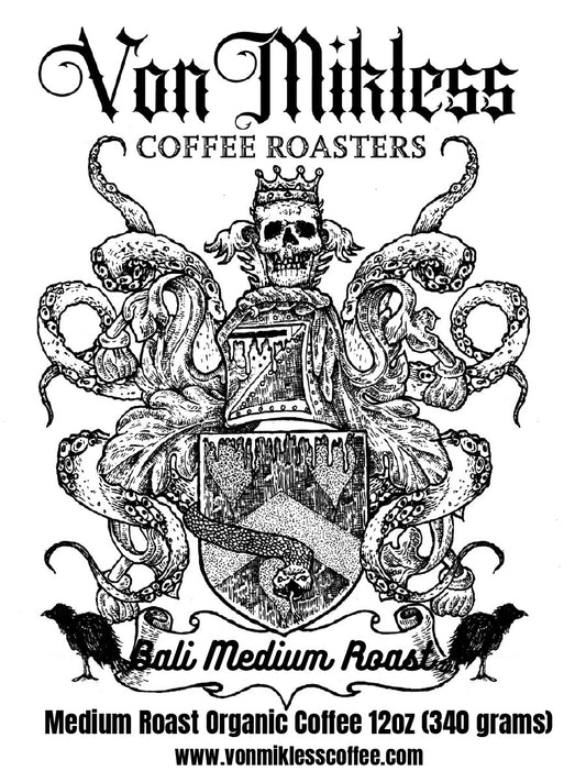 Bali Medium Roast Organic Coffee Beans