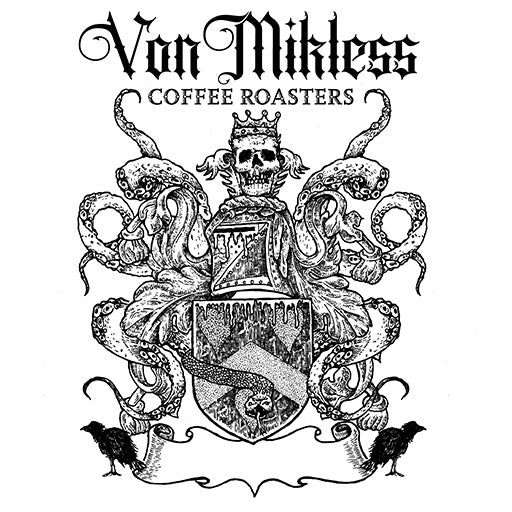 Von Mikless Coffee Roasters Coat of Arms logo